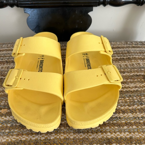 Birkenstock  Bright Yellow Sandals - Picture 7 of 8